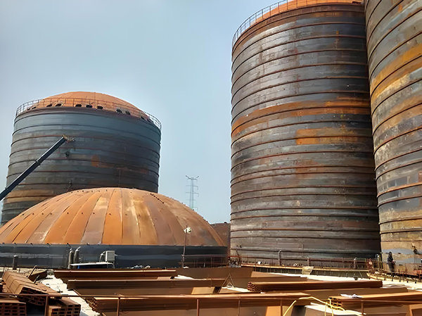 兴山焦粉钢板仓